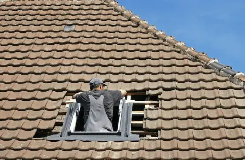 Pose de velux - Parassy